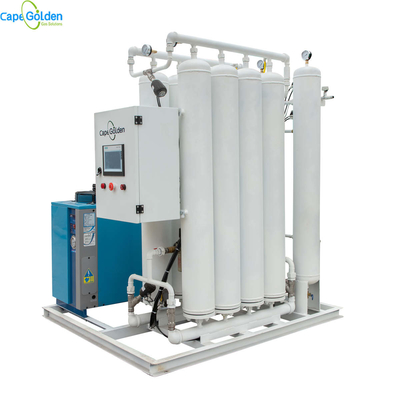 Máy tạo oxy y tế PSA Nhà máy chiết rót xi lanh oxy 5nm3 / H Độ tinh khiết 93% đến 95%