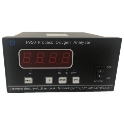 Máy phân tích độ tinh khiết oxy quá trình RS232 P950 Cảm biến điện hóa Máy phân tích độ tinh khiết O2