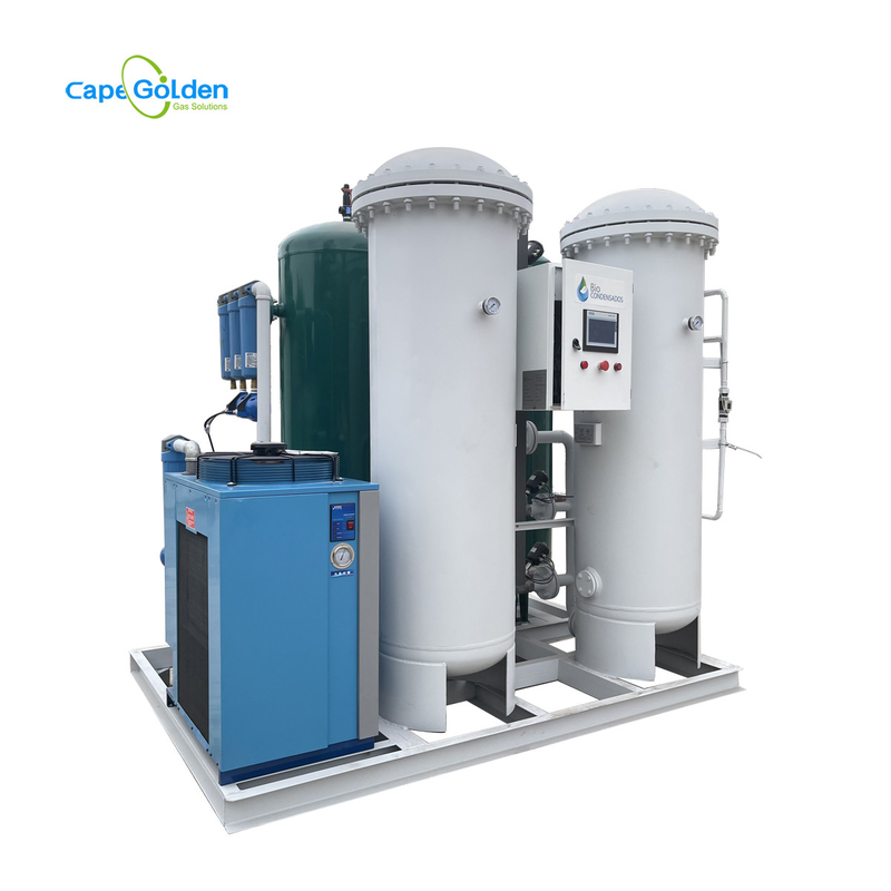 Psa Purity 99% Oxygen Filling Plant Áp suất 4-200 Bar