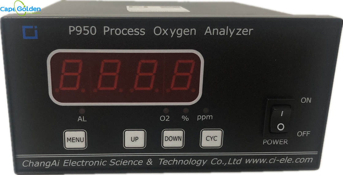Máy phân tích oxy nitơ P860 Máy phân tích độ tinh khiết oxy di động 100ppm ~ 21%