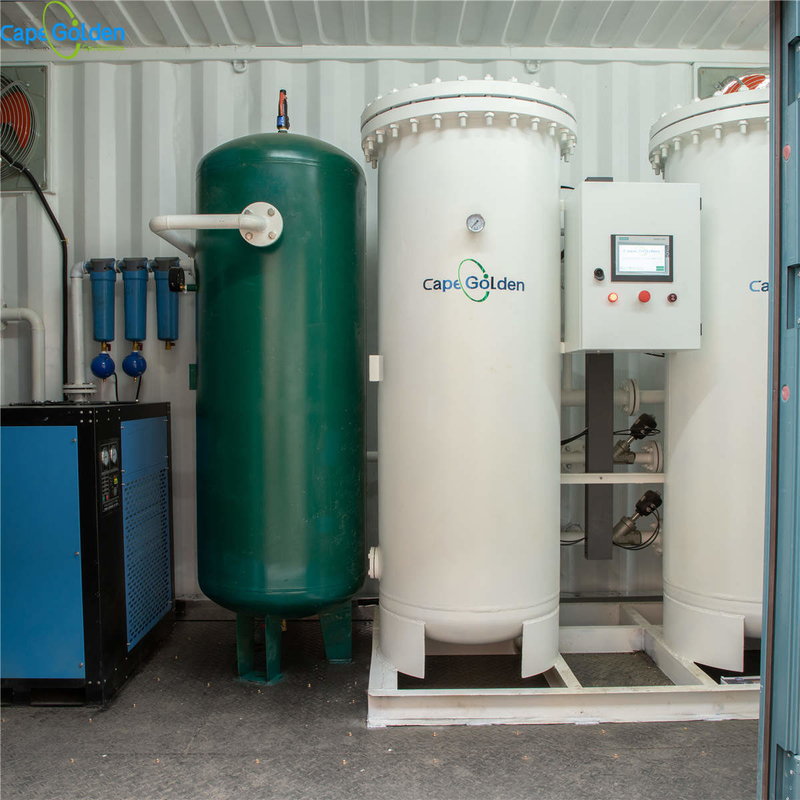 Nhà máy ôxy công nghệ Psa công nghiệp cho hồ cá / nuôi trồng thủy sản / trang trại cá