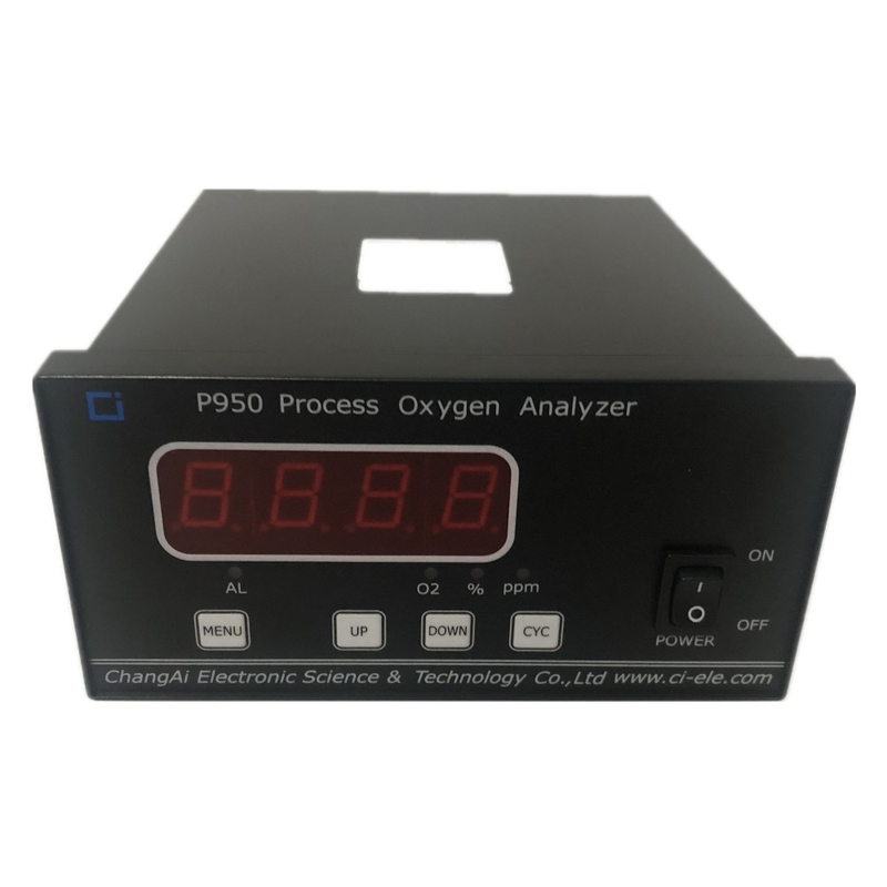 Máy phân tích độ tinh khiết oxy quá trình RS232 P950 Cảm biến điện hóa Máy phân tích độ tinh khiết O2